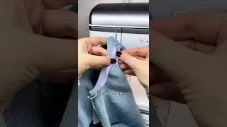 How to sew back neckline cover🤩