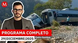 Tragedia en el Tren Interoceánico deja 13 fallecidos | Pedro Gamboa, 29 de diciembre de 2025