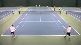 High school coaching drills: Dingles Serve and Volley