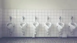 Sonido ambiente de un Ba&ntilde;o p&uacute;blico vac&iacute;o (8 HORAS)🚽 // Tone Room Efecto de Sonido