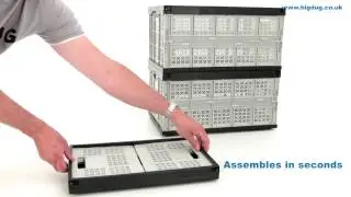 BiGDUG Heavy Duty Folding Crates Product Video