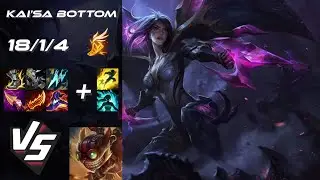 BOTTOM Kai'Sa vs Ziggs - EU Grandmaster Patch 14.18