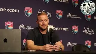 Wave FC vs Houston Dash | Post Match Press Conference | Jonas Eidevall, Kennedy Wesley, Kyra Carusa
