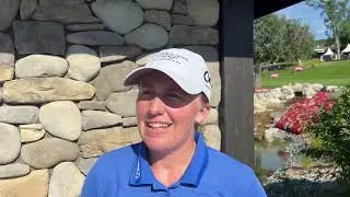 Gemma Dryburgh Saturday Flash Interview 2024 The Amundi Evian Championship