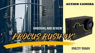 Procus Rush 4K Action Camara | Similar to GoPro