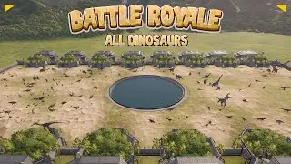 ALL DINOSAURS MAX EGG BATTLE ROYALE IN ISLA NUBLAR - JURASSIC WORLD EVOLUTION 2