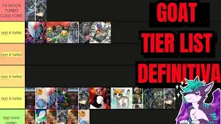 GOAT FORMAT tier list DEFINITIVA