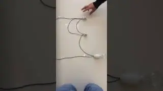 Accensione di una lampada da due punti 