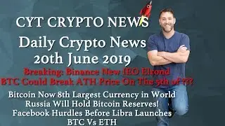 BREAKING: Binance IEO Elrond - BTC Reach New ATH On 5th Of ??? - BTC 8th Largest Currency