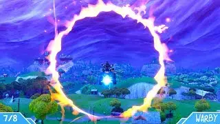 Fortnite Battle Royale - All Flaming Hoops Locations (Season 6 Challenge)