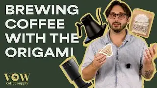 How To Brew Pour Over Coffee An Origami