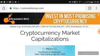 What happened to BitConnect market cap?!