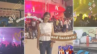 Jadavpur University vlog ✨️ : JUMUN 📝+ Sanskriti'25💫 by FETSU
