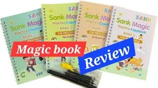 Sank Magic Practice Copybook - Review : Age 3+ for Preschools /  @jayarajput
