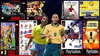 SEXTOU COM FUTIBA! O EXCELENTE CAPCOM'S SOCCER SHOOTOUT (SNES) + THIS IS FOOTBALL (PS1)