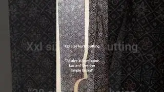Perfect Kurti Cutting for Chest 38 | Easy Step-by-Step Cutting Tutorial for Beginners#voiral#shorts