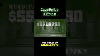 How to GUARANTEE Elite Challenge on Cayo Perico EVERY Time (2025 Update)