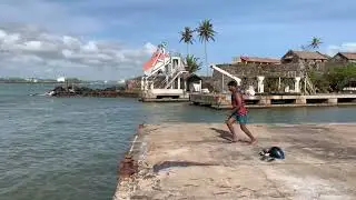 Galle fort jump