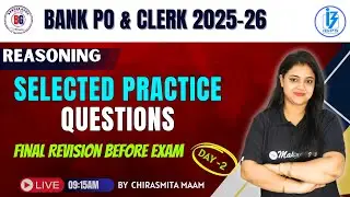 HOW TO CRACK BANK PO & CLERK |  STRATEGIES OF REASONING | CHIRASMITA MAAM