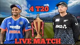 LIVE  INDIA VS NEW ZEALAND 4 T20 MATCH TODAY LIVE MATCH AND COMMENTARY TODAY