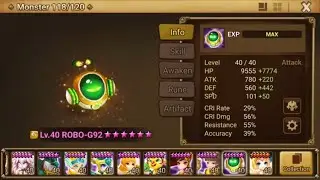 Summoners War Robo G92