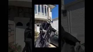 When Mr Dark Goes Pneumatic - Spirit Halloween Animatronic Modification