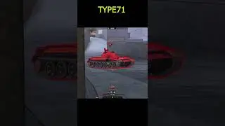 Type 71 Armor WoT Blitz | Gameplay Episode #shorts