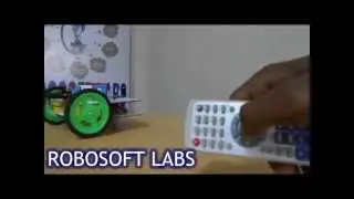 IR (INFRARED) Remote Controlled Wireless Robot : Robosoft Labs