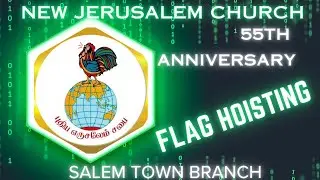55 th Anniversary Flag Hoisting