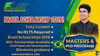 GCUB Brazil Fully Funded Scholarships 2026 (Without IELTS) (Without Application Fees)