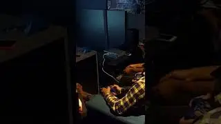 SMACKDOWN PAIN ON PROJECTOR IN TIMEBREAK E-SPORTS LOUNGE GAMEZONE