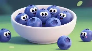 9 Little Blueberries! A Fun Counting Poem for Kids ｜ The Jingle Station