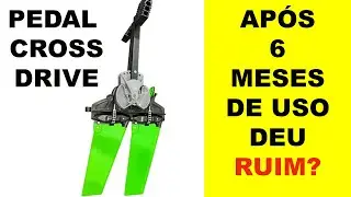 pedal CROSS DRIVE ap&oacute;s 6 meses, e agora?