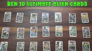 Ben 10 Ultimate Alien Cards Collection 