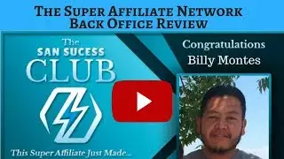 The Super Affiliate Network Backoffice Review