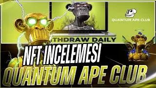 NFT STAKE EDEREK PARA KAZAN QUANTUM APE CLUB  - Scainter Crypto