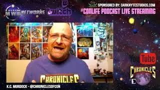 CONLIFE Podcast Live Streaming - Black Star Collectibles, Storm King Comics, & Pesce Effects