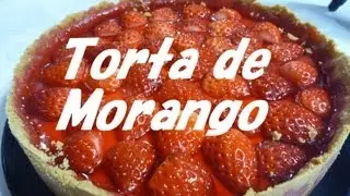 Receita de Torta de Morango