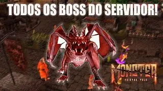 Priston Tale - HOR&Aacute;RIOS E MAPAS DE TODOS OS BOSS! Monster Priston Tale!