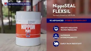 NippoSEAL FLEXSIL - Internal and External Wet Area Waterproofing