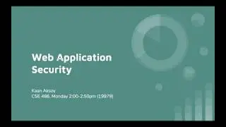 CSE486: Web Security Technical Presentation