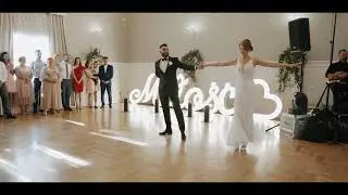 Delikatny pierwszy taniec Angeliki i Piotra - Ti Amo - Umberto Tozzi i Monica Belluci