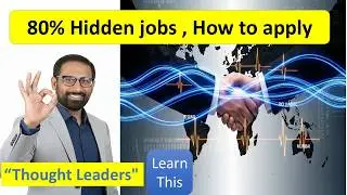How to Get Hired WITHOUT Applying Online! |  80% Hidden jobs | How to Apply 2026