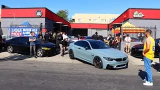 02.08.20 urbxn canvxs aaautoworks Van Nuys CA meet open shop car meet  crazy exhaust review supercar