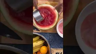 Jello in a melon?!  #fyp #viralvideo #trending #shorts #food #sweet #delicious #summer #recipe #fun
