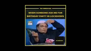 When someone ask me for Birthday Party in lockdown😑😑