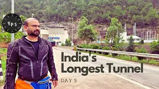 Ep 5 | India's Longest Tunnel | Srinagar Highway | NH 44 | Benihal | Qazigund | Chinab River