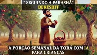 Como contar a Tor&aacute; para crian&ccedil;as - Seguindo a parash&aacute; : BERESHIT - com IA - Hidabroot Brasil(2025)