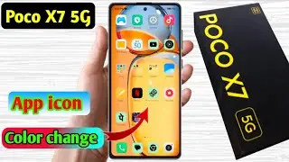 poco x7 5g color settings, poco x7 5g me color change kaise kare