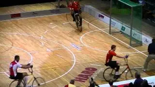 Radball WM 2012 Finale Österreich - Schweiz 2.HZ  2 : 3 AUT - SUI